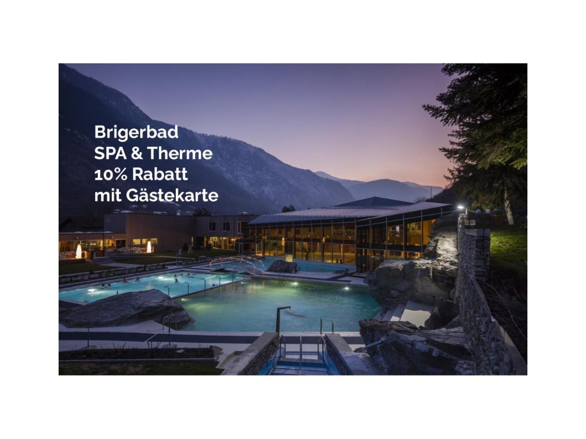 Boutique Und Bier Hotel Des Alpes Fiesch Exterior foto