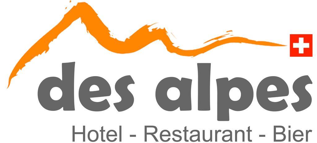 Boutique Und Bier Hotel Des Alpes Fiesch Exterior foto