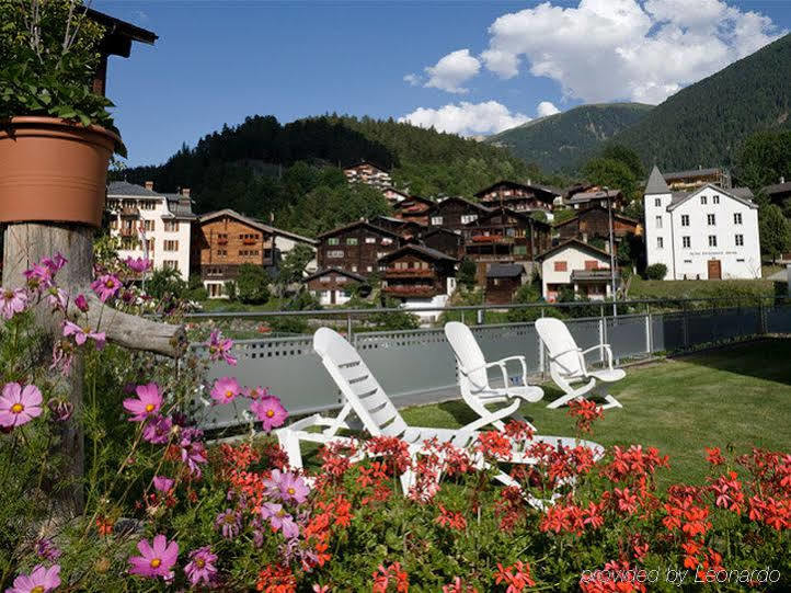 Boutique Und Bier Hotel Des Alpes Fiesch Exterior foto